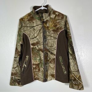 Fieldline Fleece Camoflauge Jacket. Size Medium. In excellent condition!